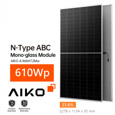 Panou fotovoltaic 610 Wp monocristalin AIKO, AIKO-A610-MAH72Mw (N-Type ABC)