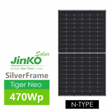 Panou fotovoltaic 470 Wp monocristalin Jinko Solar, JKM470N-60HL4-V (SilverFrame) (N-TYPE)