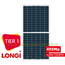Panou fotovoltaic 455 Wp monocristalin LONGi Solar, LR4-72HPH-455M