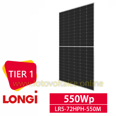 Panou fotovoltaic 550 Wp monocristalin LONGi Solar, LR5-72HPH-550M