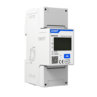 Contor monofazat CHiNT, Power meter, DDSU666, single-phase smart meter, Smart Power Sensor, conexiune directa 5(80)A (SOFAR SOLAR)